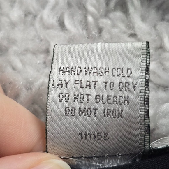 Alberto Makali Top Womens Medium Black Long Sleeve Metallic Studs Punk Gothic - Picture 6 of 12